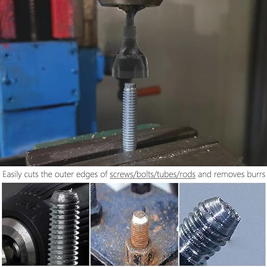 Lisslune | Deburring Outer Edge Tool with Carbide Blade