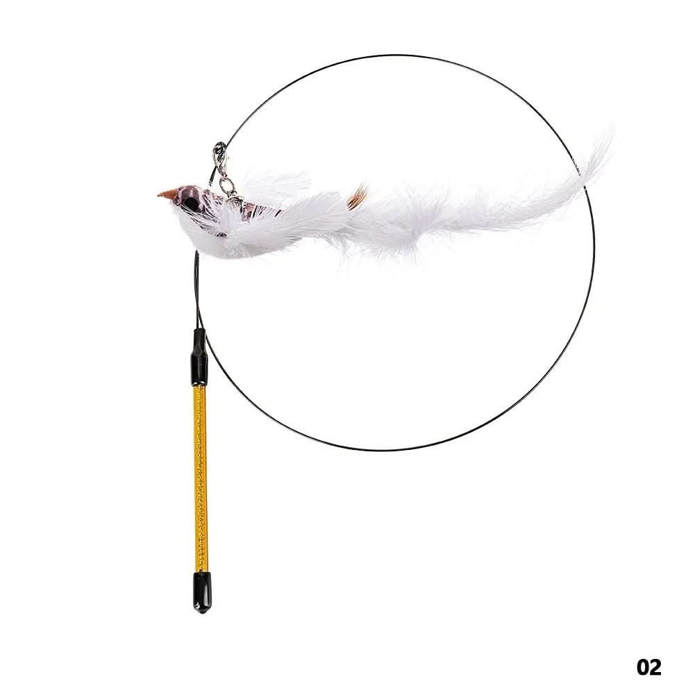 Lisslune | FLATTERN FREUND – Interactive cat toy with fluttering wings for natural hunting fun