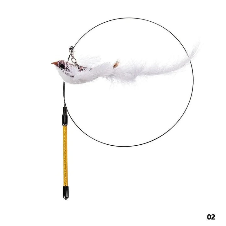 Lisslune | FLATTERN FREUND – Interactive cat toy with fluttering wings for natural hunting fun