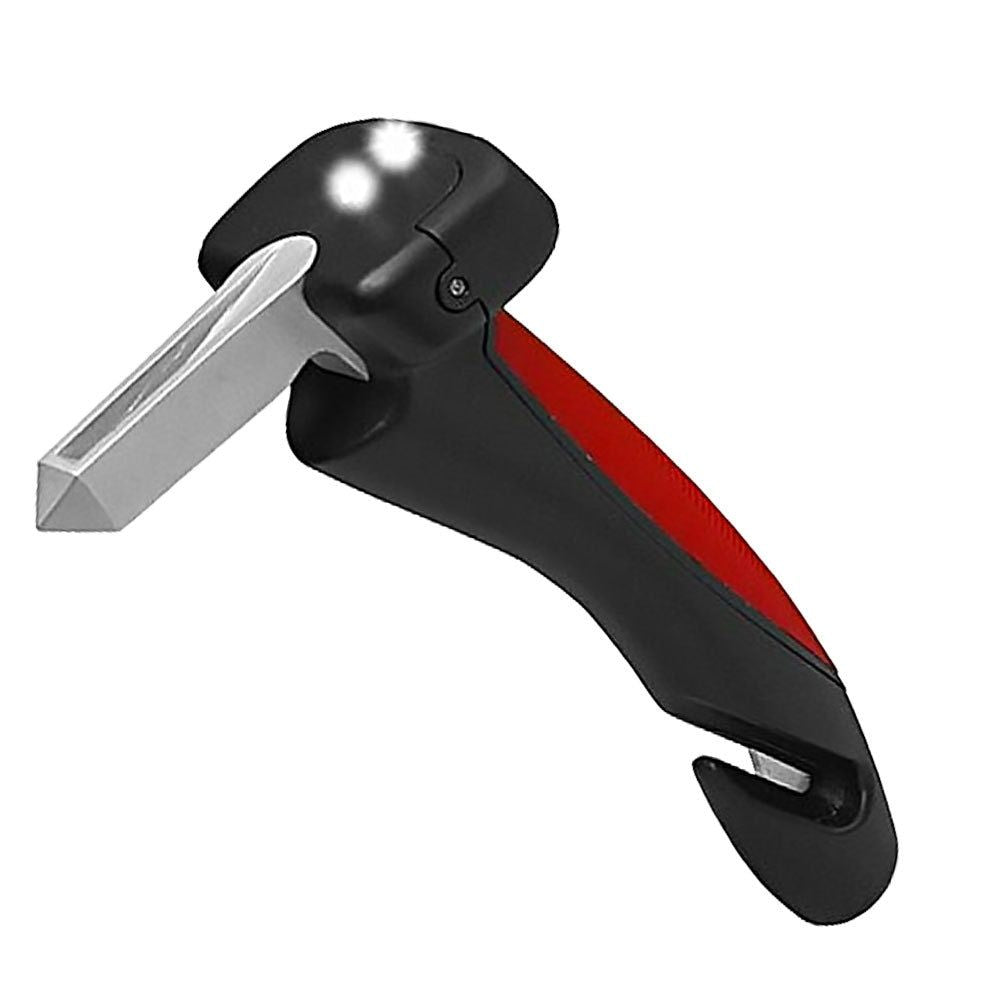 Lisslune | 3-in-1 Car Door Handle with Safety Features: Mobility Aid, Seat Belt Cutter, Window Breaker