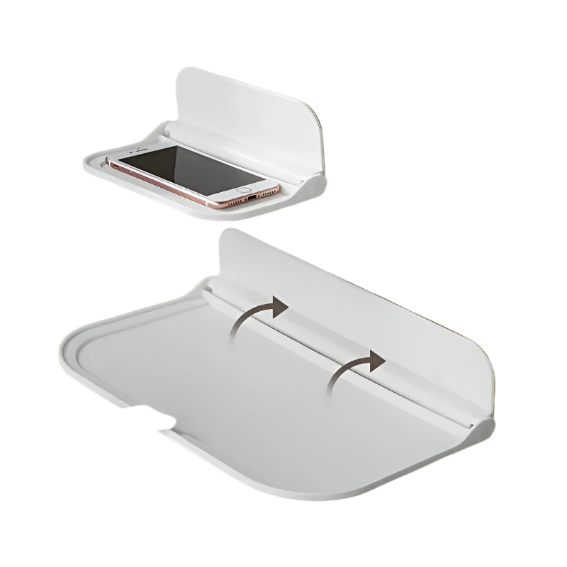 Lisslune | FoldNest collapsible wall shelf – Space-saving storage solution without drilling