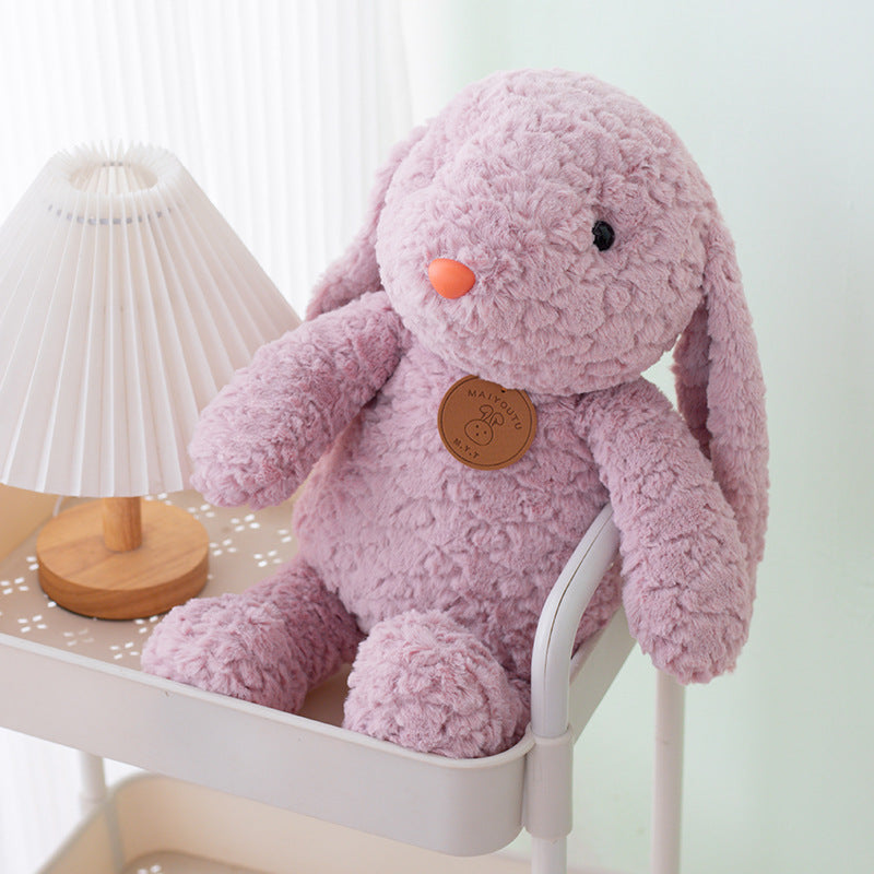 Lisslune | Short Hair Plush Bunny-Pink