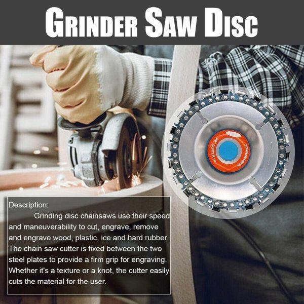 Lisslune | Chain saw blades for angle grinders