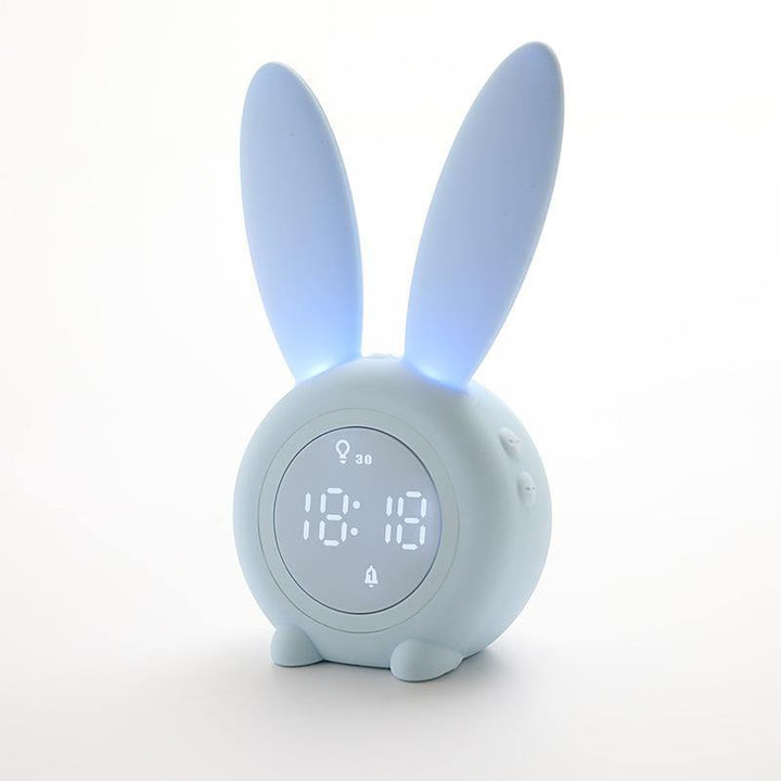 Lisslune | GlowBunny – Cute rabbit alarm clock with soft LED light and display