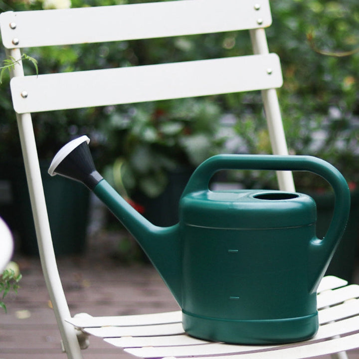 Lisslune | Large-volume watering can with long spout – plastic for garden care