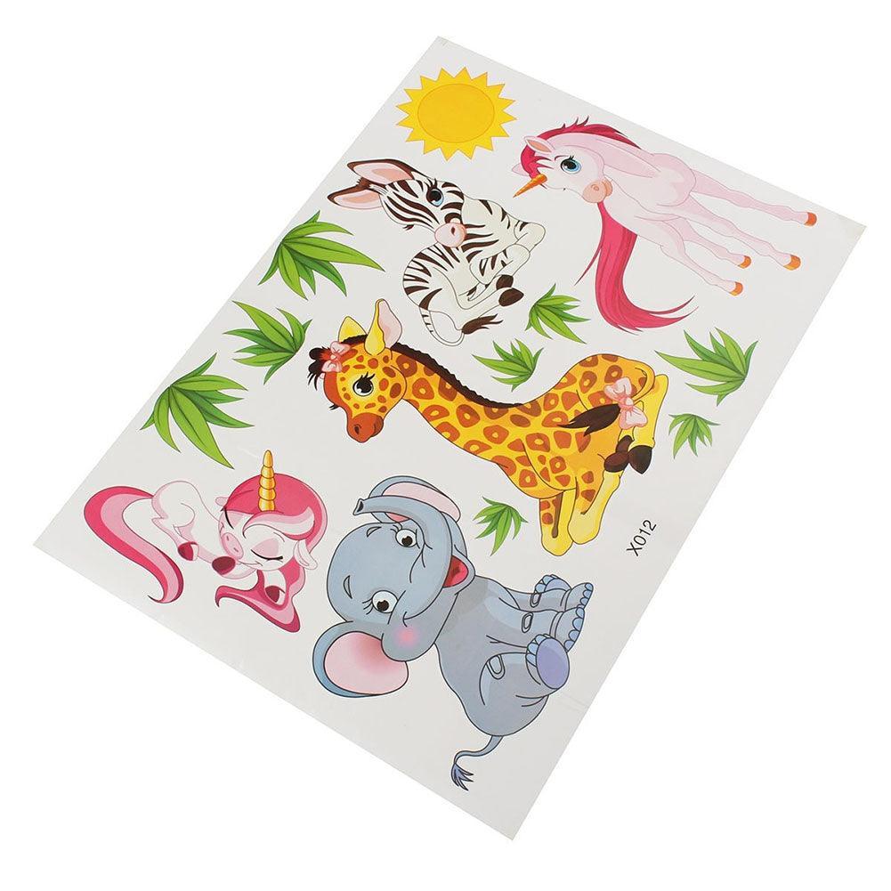 Lisslune | Charming Jungle Animal Wall Stickers for the Kids' Room Makeover