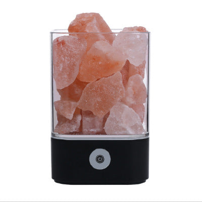 Lisslune | USB Crystal Light Himalayan Salt LED Lamp