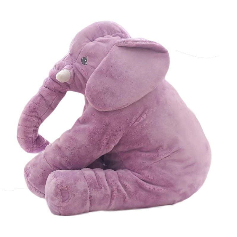 Lisslune | Cuddly Elephant Cushion | Fluffy Soft | Dual Use | Nice Gift
