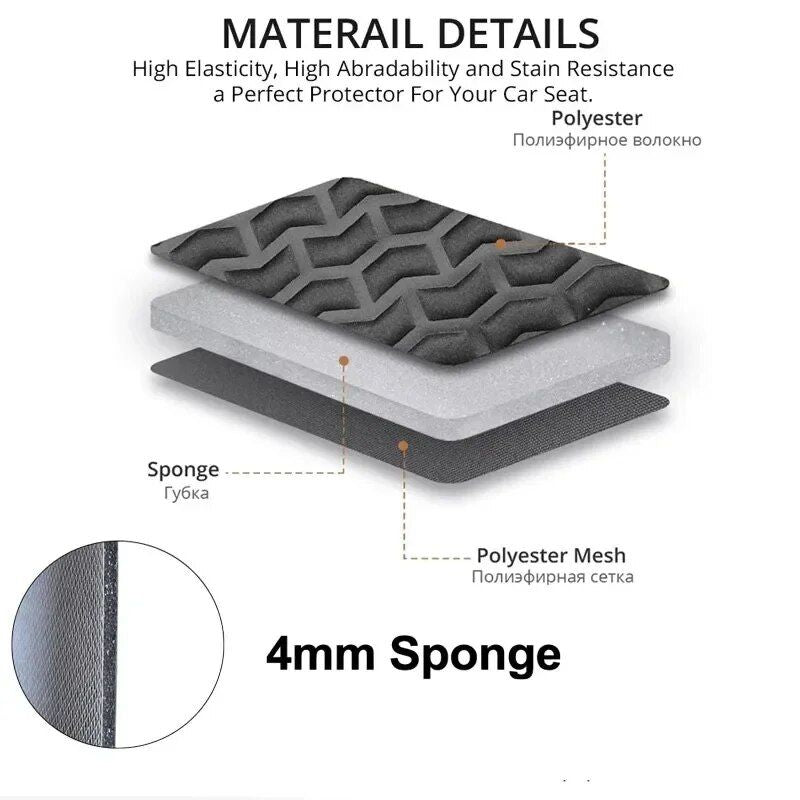 Lisslune | Universal Four-Season Breathable Car Seat Cushion Cover
