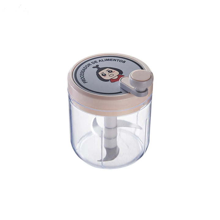Lisslune | Portable Manual Fast Garlic Vegetable Chopper