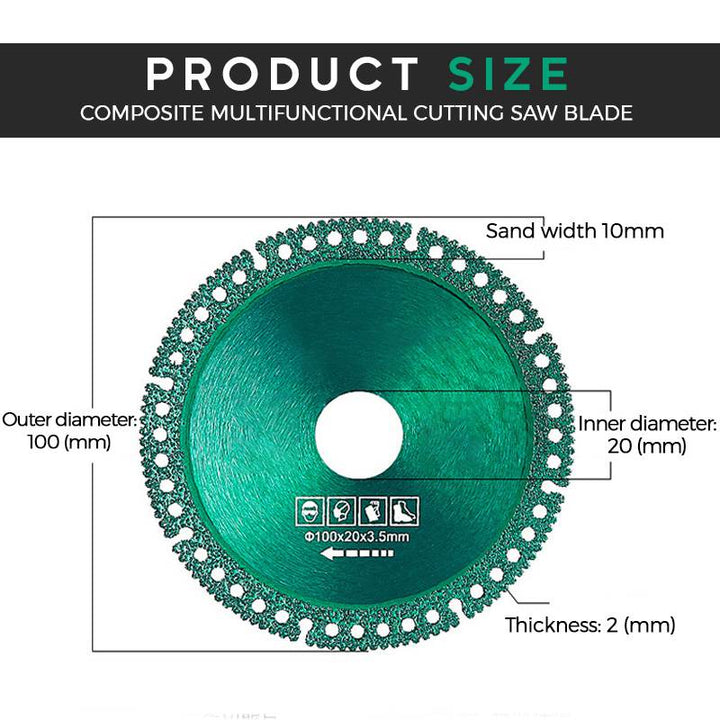 Lisslune | Composite Multifunctional Cutting Saw Blade