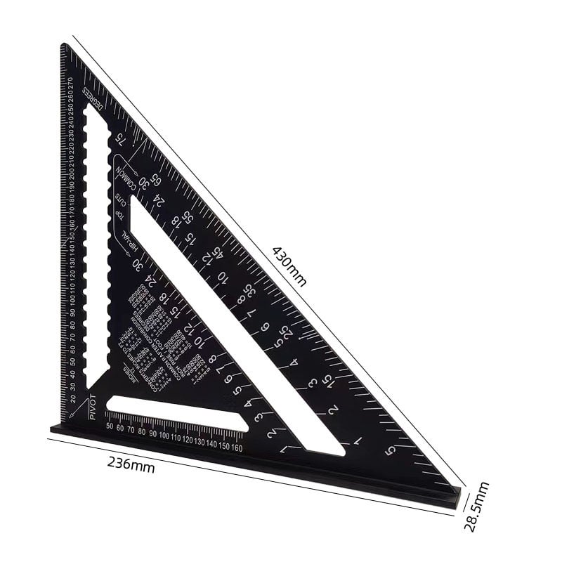 Lisslune | For Carpenter Tri-square Line Scriber Saw Guide