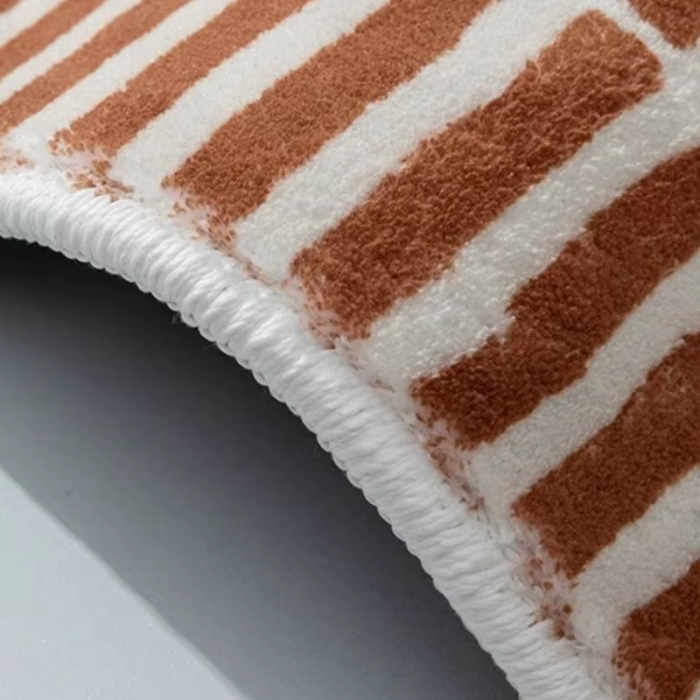 Lisslune | Brown Retro Carpet