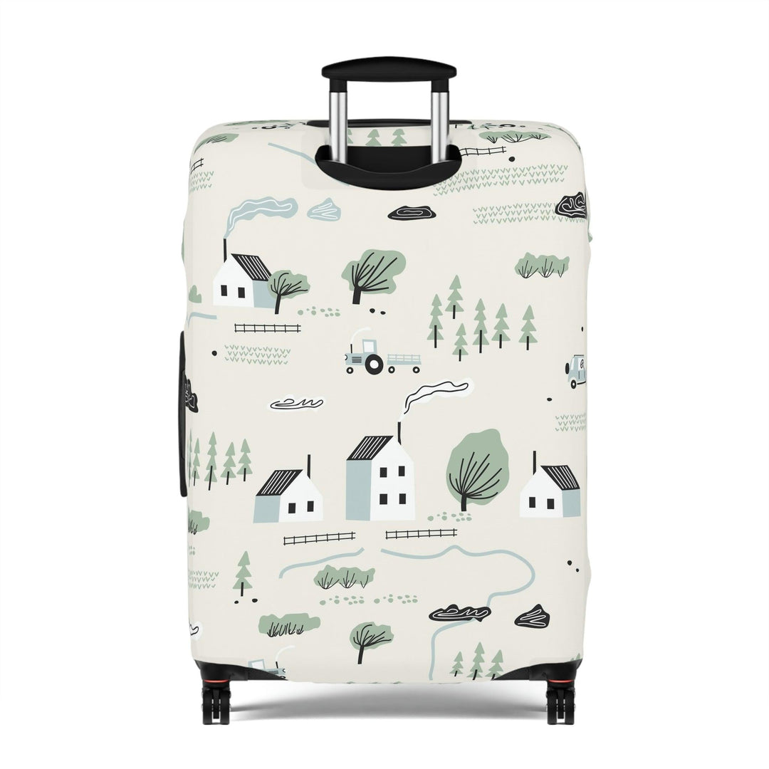 Lisslune | Stylish Luggage Tag Set: Trendy Cover & Customization Kit