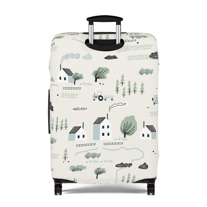 Lisslune | Stylish Luggage Tag Set: Trendy Cover & Customization Kit
