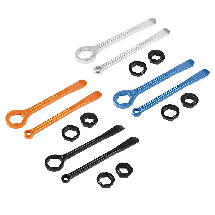 Lisslune | Universal aluminum 32mm 27/22mm 13/10mm cover lever key set for motorcycle maintenance