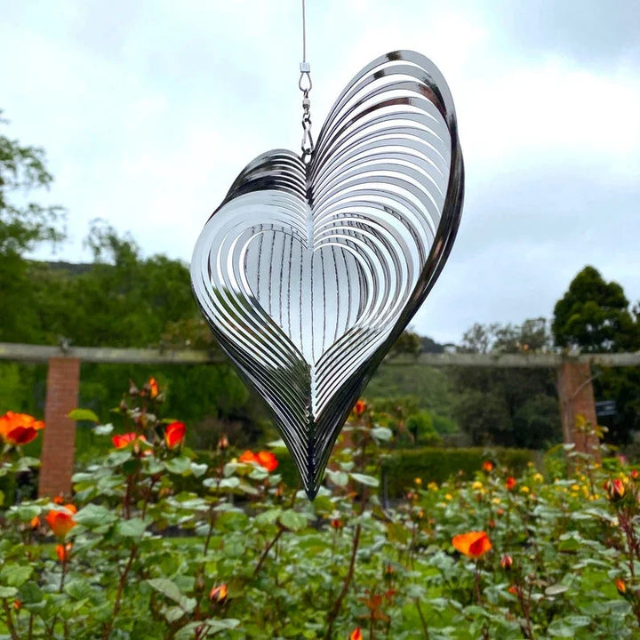 Lisslune | Rotating Wind Bell made of Stainless Steel