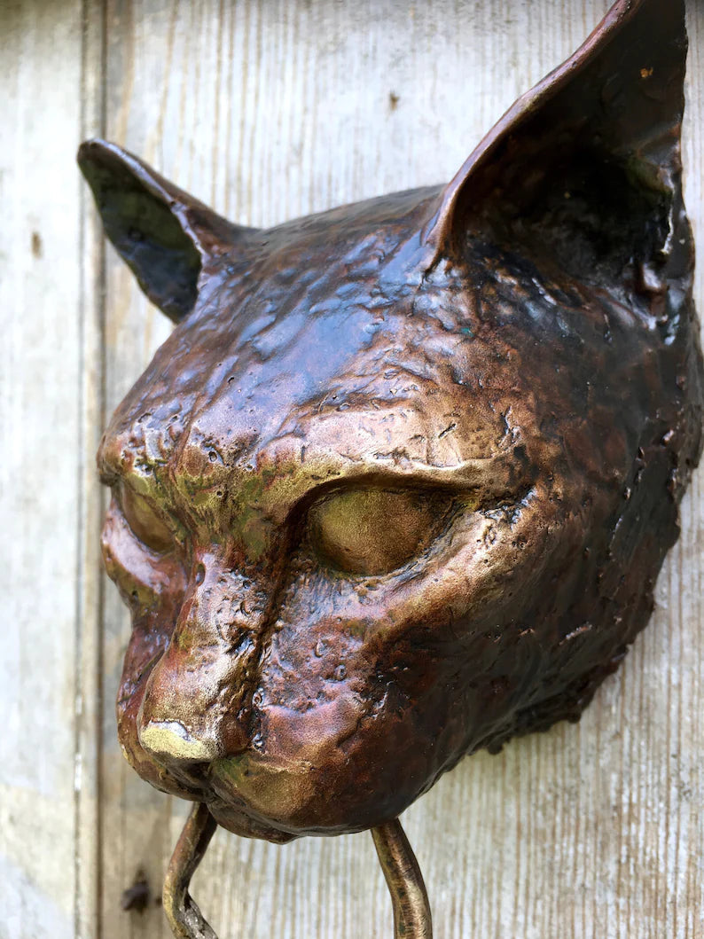 Lisslune | Cat Door Knocker