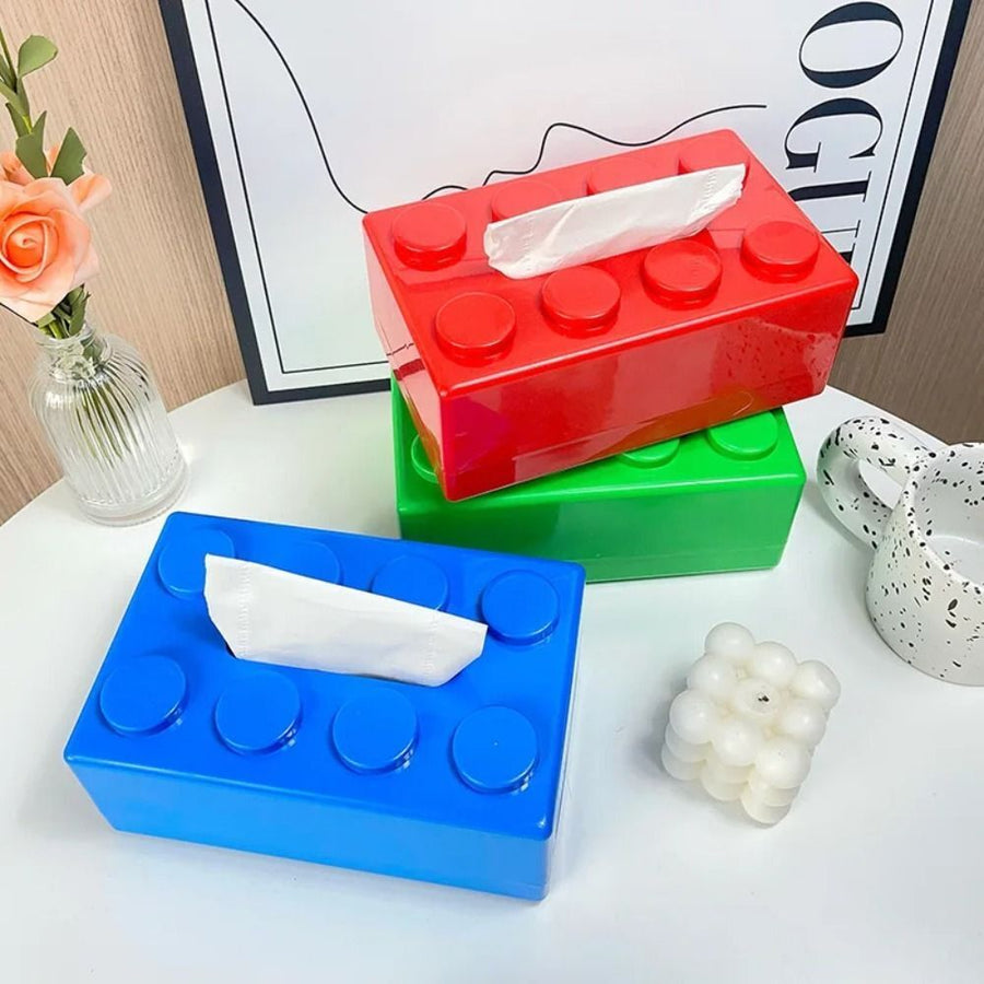 Lisslune | MiniCover - Refill Silk Box in Block Design
