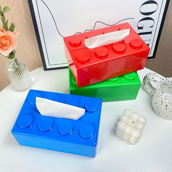 Lisslune | MiniCover - Refill Silk Box in Block Design