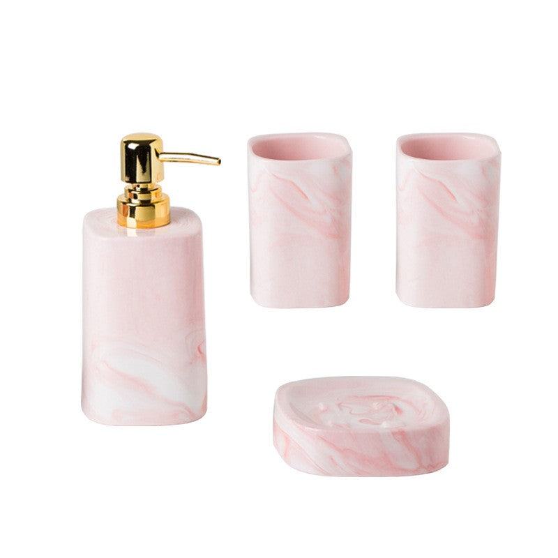 Rynx Nordic Marble Bathroom Set