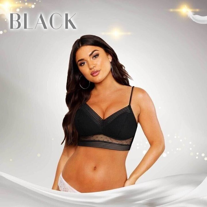 Lisslune | LOW BACK WIRELESS LIFTING LACE BRA