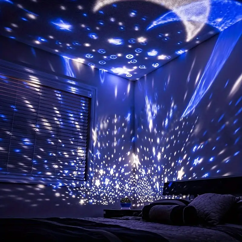 Lisslune | Soothing Night Light Ball with Star Projection