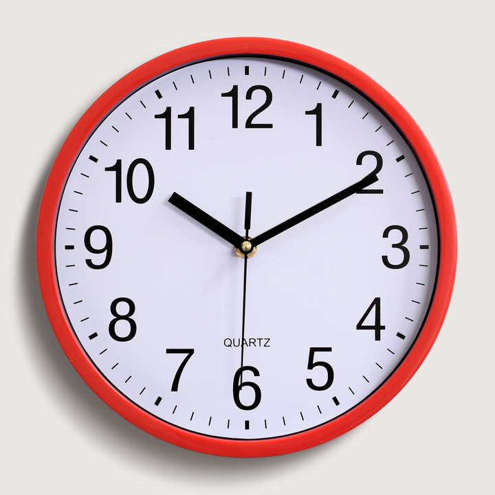 Lisslune | Classroom Children's Room Silent Wall Clock 10 Inch