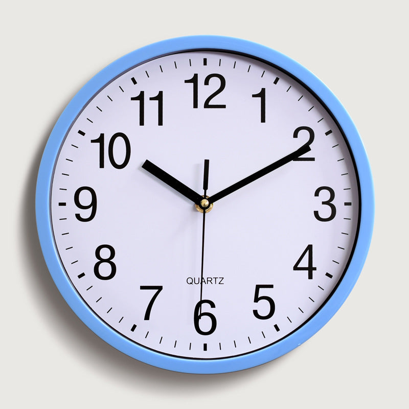 Lisslune | Classroom Children's Room Silent Wall Clock 10 Inch