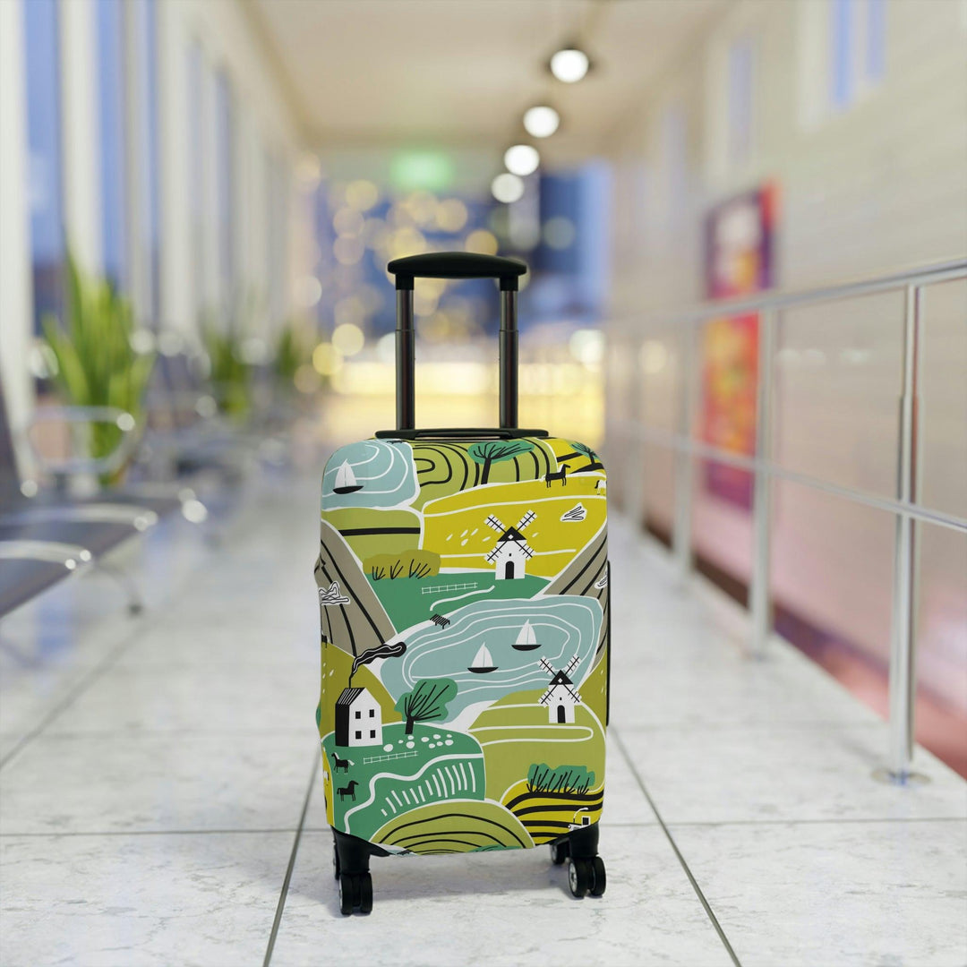 Lisslune | Chic Travel Armor: Trendy Peekaboo Luggage Protection for the Fashion-Conscious Traveler