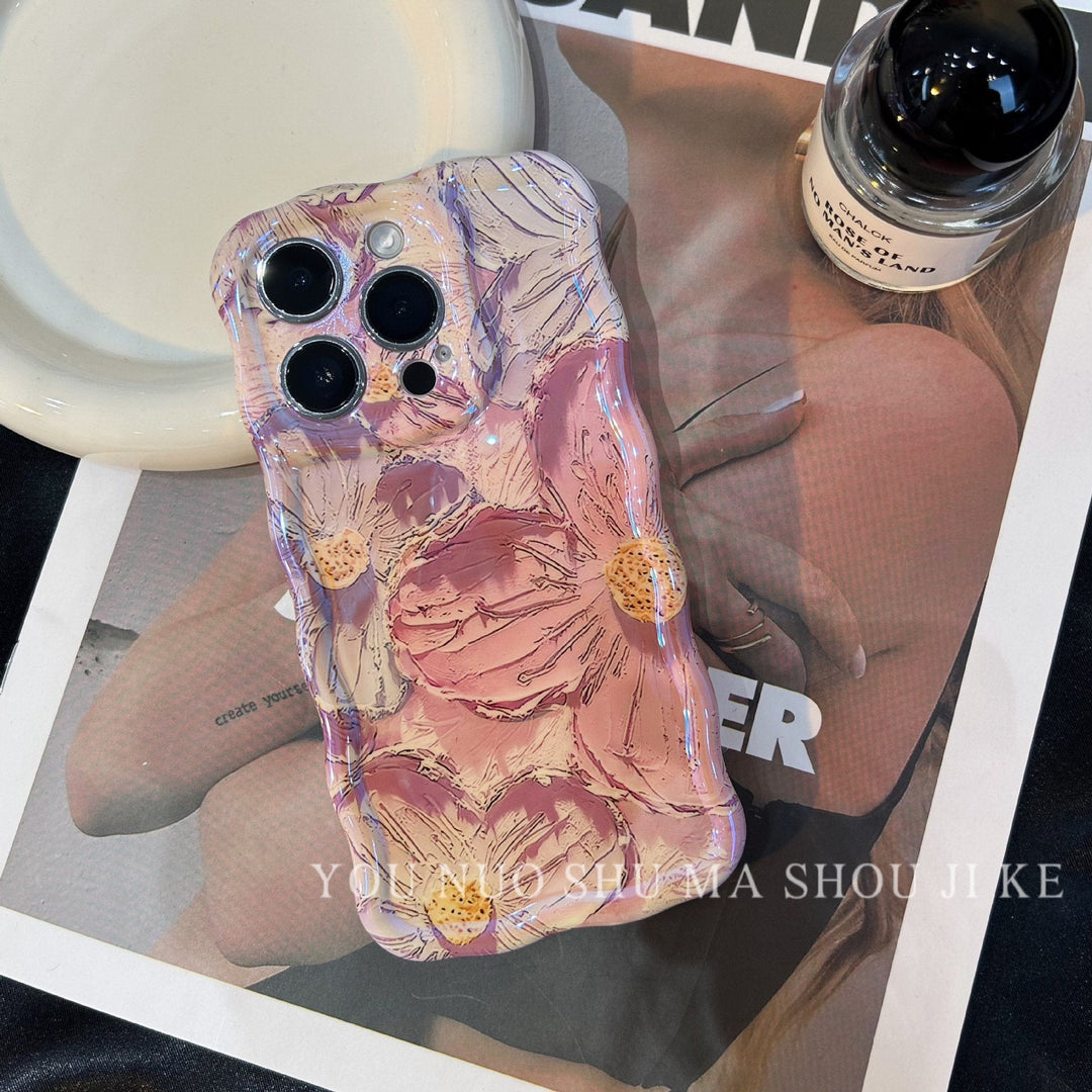 Lisslune | iPhone Colorful Oil Painting Exquisite Phone Case