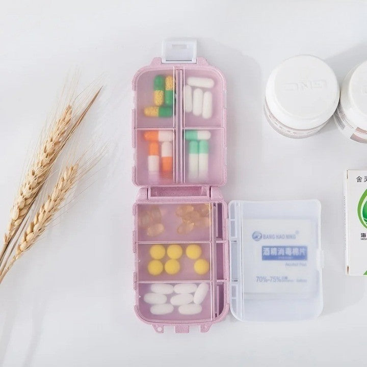 Lisslune | Pocket-Sized Home Pharmacy Pill Organizer Case