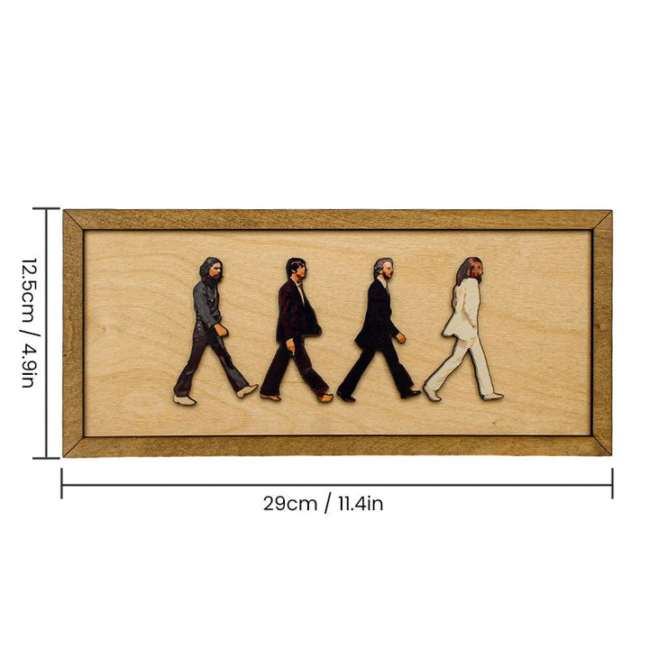 Lisslune | Framed Abbey Road Portrait of the Beatles
