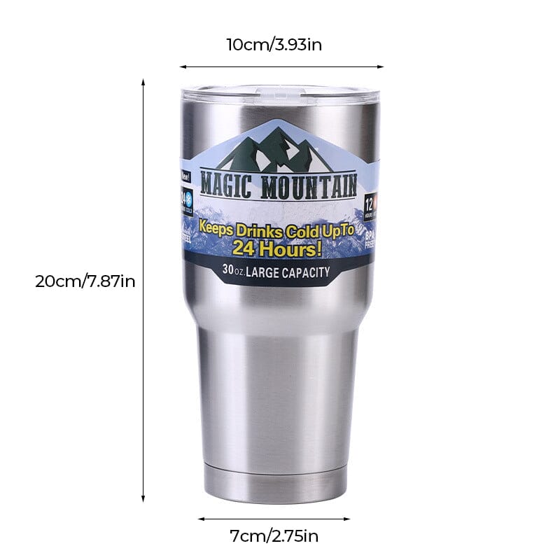 Lisslune | Car Mug 304 Stainless Steel Thermos Flask