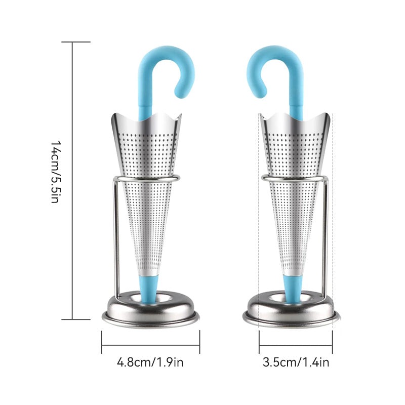 Lisslune | Stainless Steel Tea Strainer Umbrella