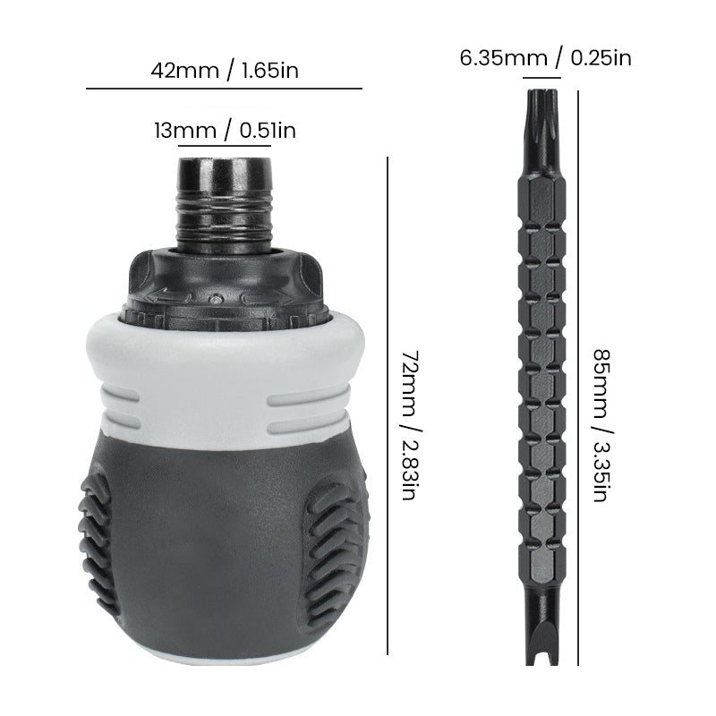 Lisslune | 13 in 1 Mini Ratchet Screwdriver Kit