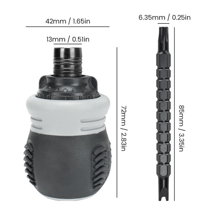 Lisslune | 13 in 1 Mini Ratchet Screwdriver Kit