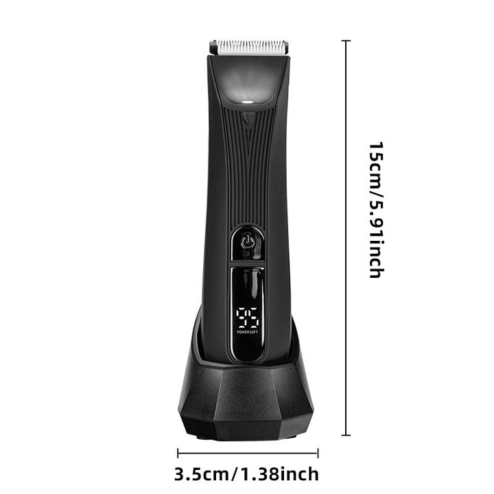 Lisslune | Full body washable hair clipper with light