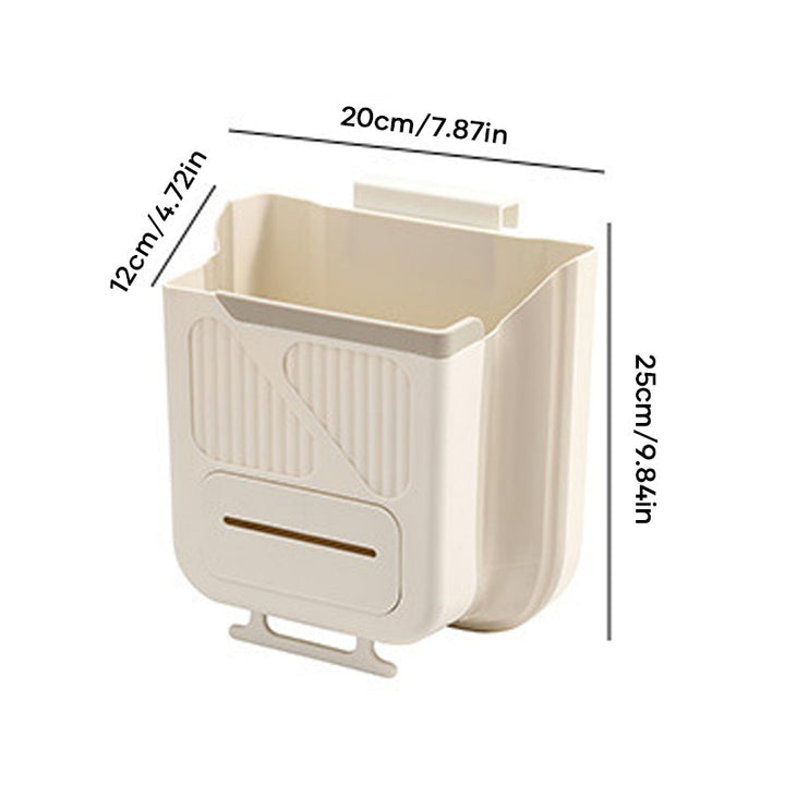 Lisslune | Hanging Trash Can for Kitchen Cabinet Door