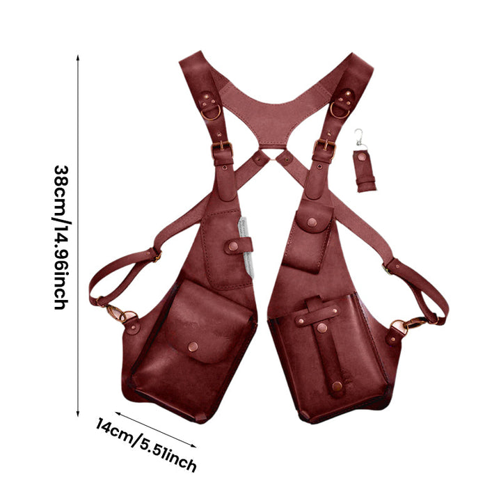 Lisslune | Medieval Steampunk Retro Shoulder Bag with Shoulder Strap