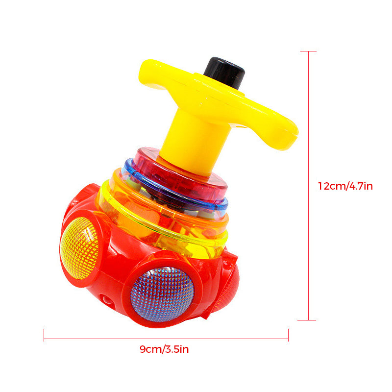 Lisslune | Music Blitz Spinner Toy with Launcher