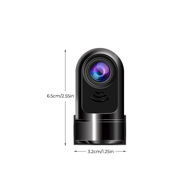 Lisslune | 1080P HD 360° Rotating Mini ADAS Dashcam