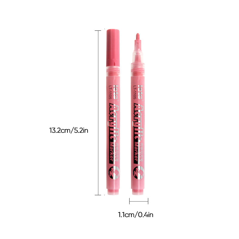 Lisslune | Highly pigmented acrylic paint markers