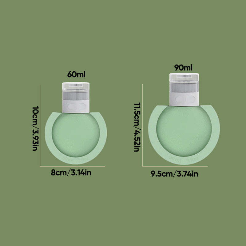 Lisslune | Portable Silicone Travel Bottle with Large Diameter