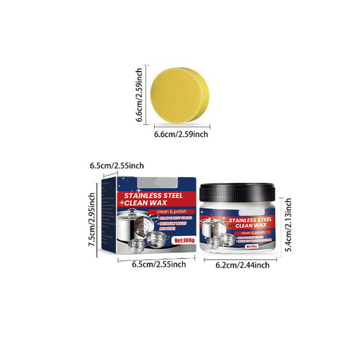 Lisslune | Stainless Steel Stain Cleaning Wax