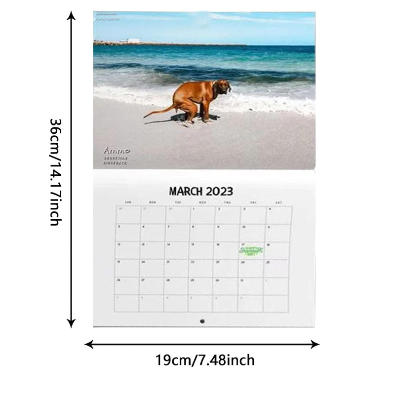 Lisslune | Pooping Pooches Dog Calendar
