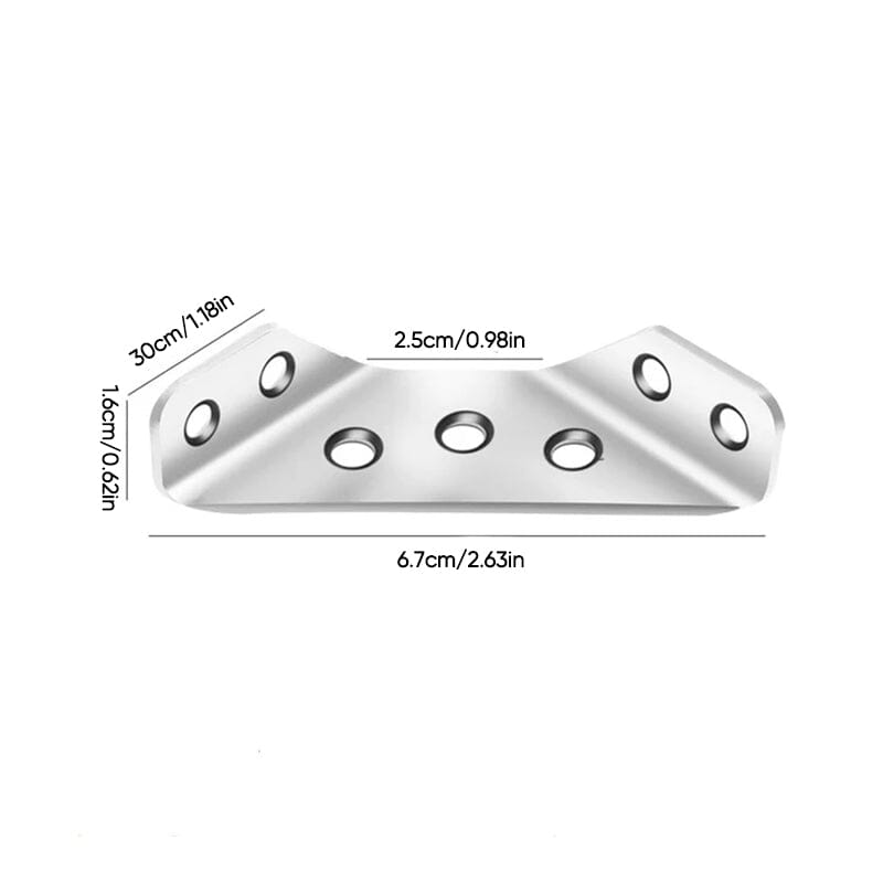 Lisslune | Stainless Steel Furniture Corner Connector