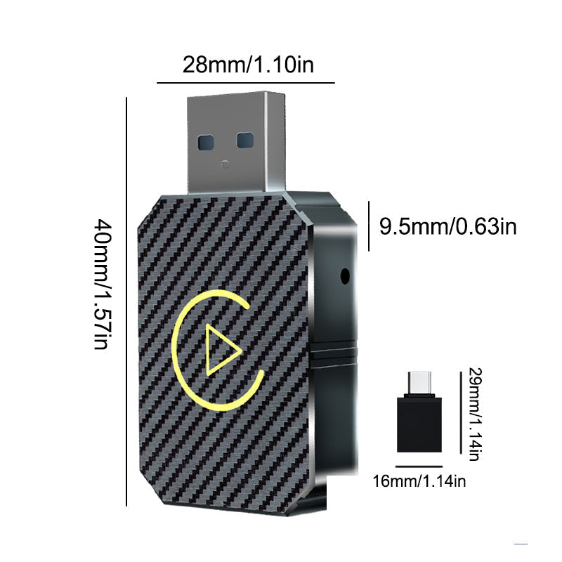 Lisslune | Mini Wireless CarPlay Adapter