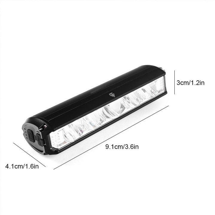 Lisslune | Ultra-Bright Rechargeable LED Bike Light – 900 Lumen Bicycle Headlight for Night Riding