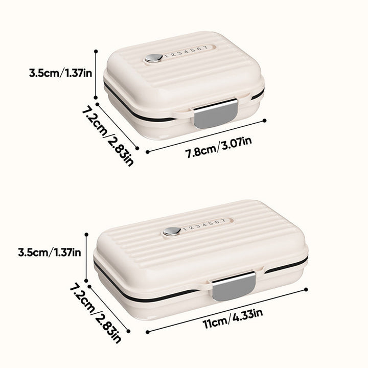 Lisslune | Small portable pillbox